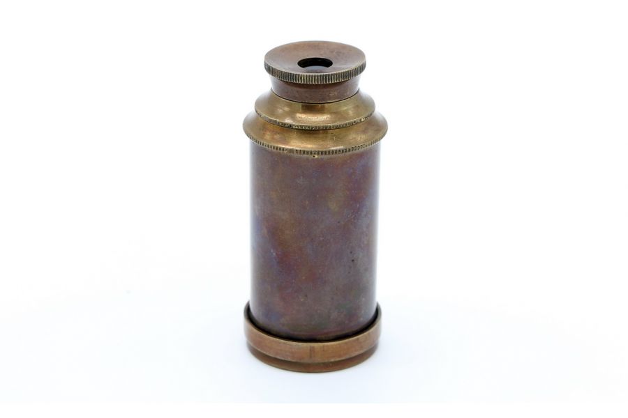 Труба подзорная бронза