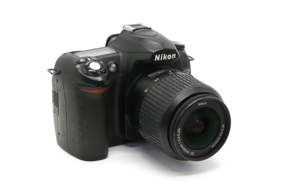 Nikon D50 kit (пробег 24725 кадров)