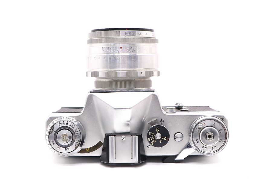 Ранний Зенит Е + Гелиос-44 (СССР, 1967г.)