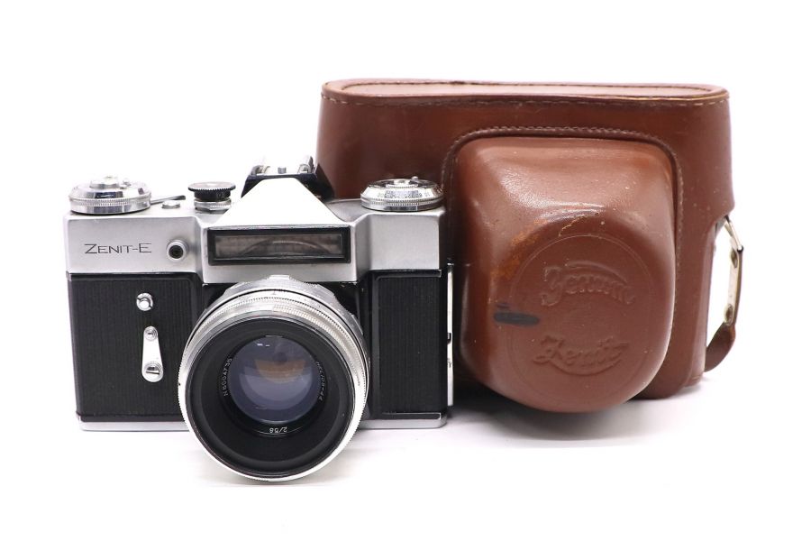 Ранний Зенит Е + Гелиос-44 (СССР, 1967г.)