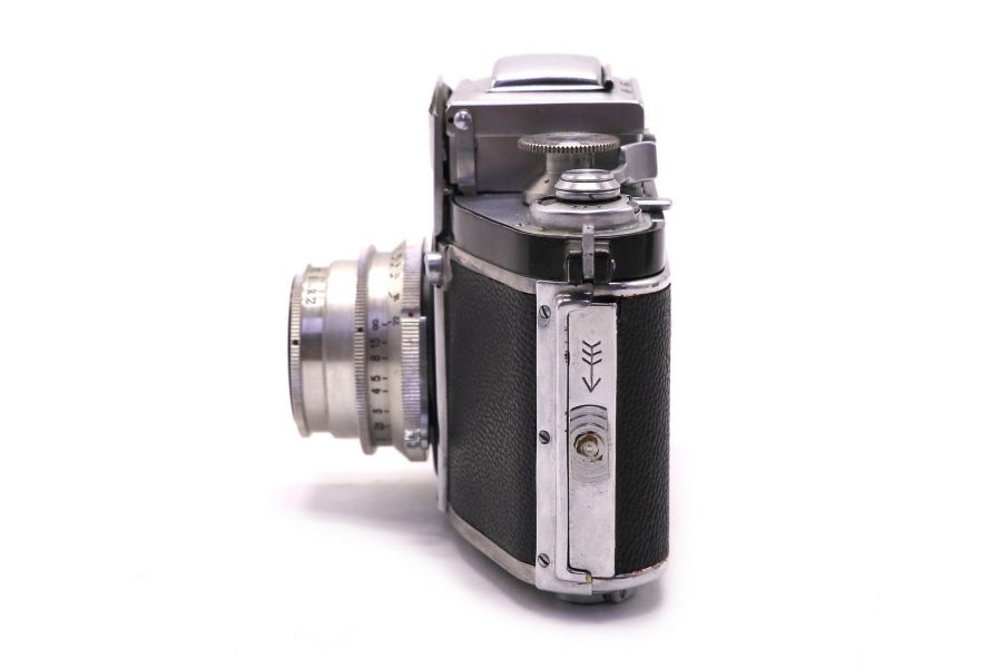 Exacta II Jhagee Dresden + Tessar 50mm f/3.5