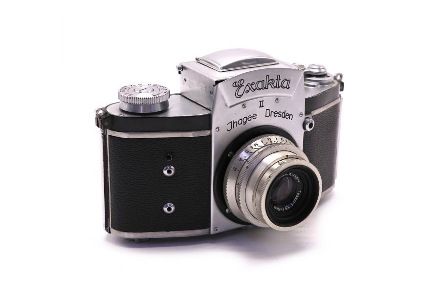 Exacta II Jhagee Dresden + Tessar 50mm f/3.5