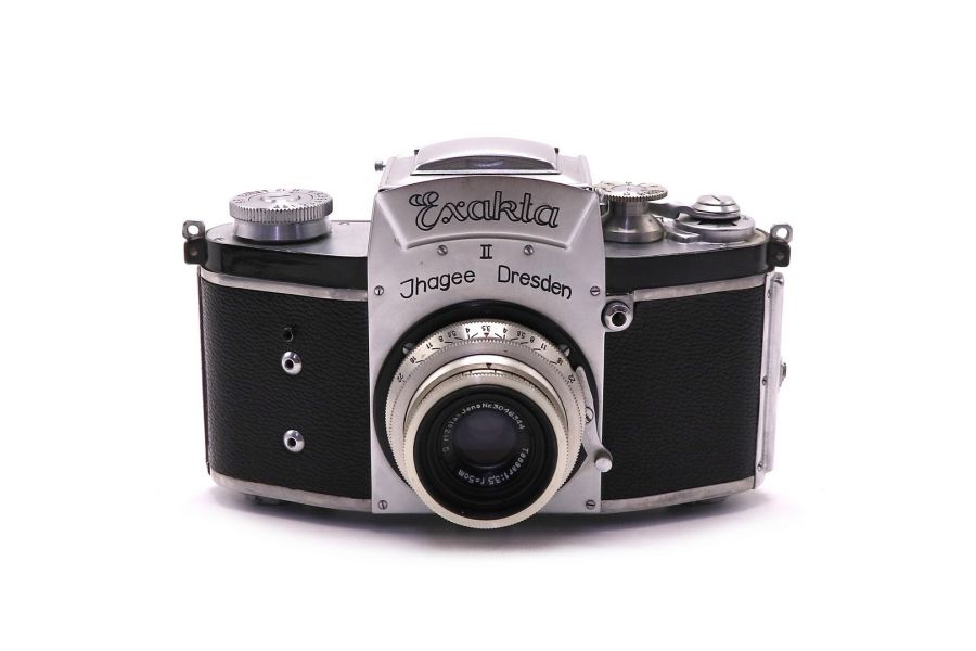 Exacta II Jhagee Dresden + Tessar 50mm f/3.5