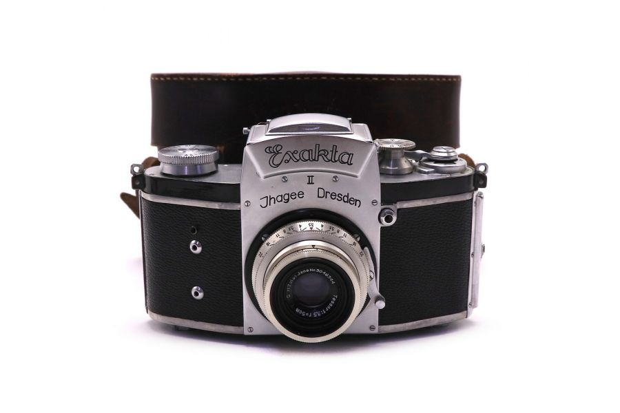 Exacta II Jhagee Dresden + Tessar 50mm f/3.5