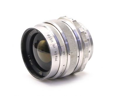 Купить Объектив Мир-1 2.8/37 silver GPB М42 (СССР, 1966) Объектив Мир-1 2.8/37 silver GPB М42 (СССР, 1966)