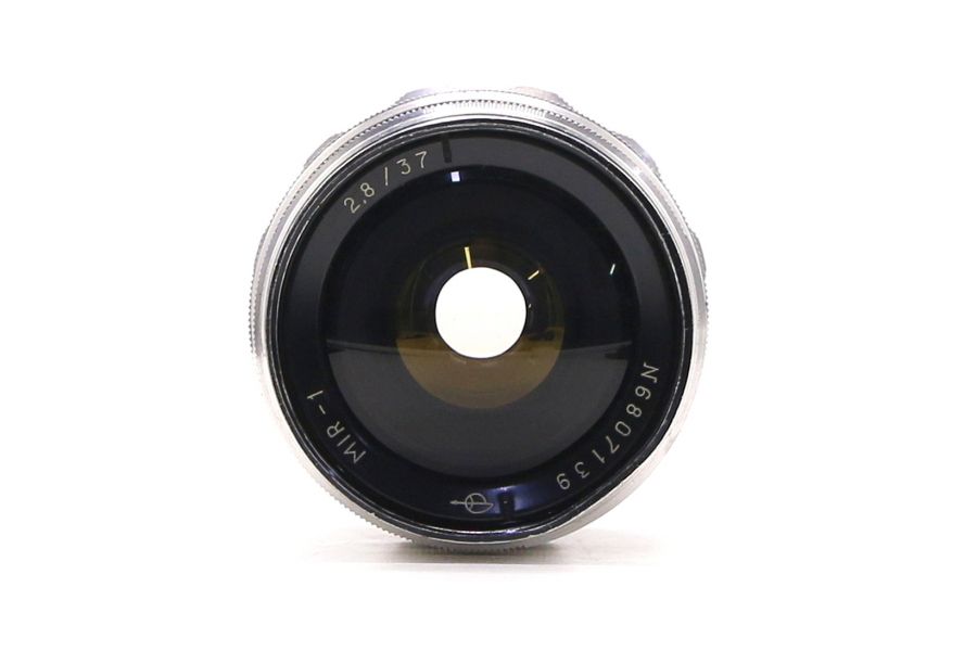 Объектив Мир-1 2.8/37 silver GPB М42 (СССР, 1966)