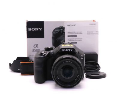 Sony A3500 kit в упаковке (пробег 765 кадров)