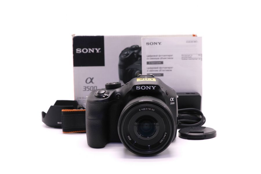 Sony A3500 kit в упаковке (пробег 765 кадров)