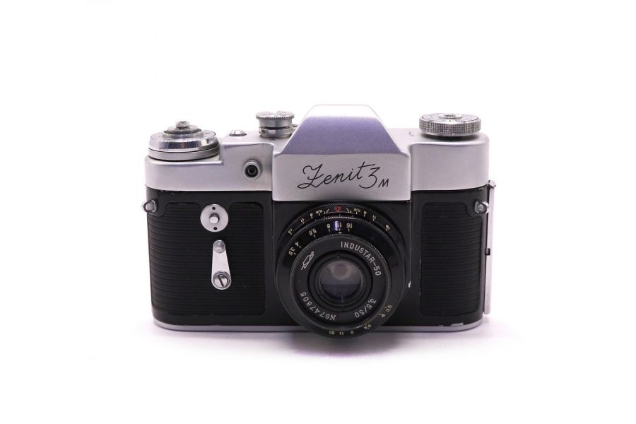 Зенит 3М + Индустар-50 black