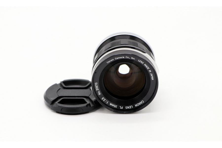 Canon FL 35mm f/2.5 (Japan, 1970)