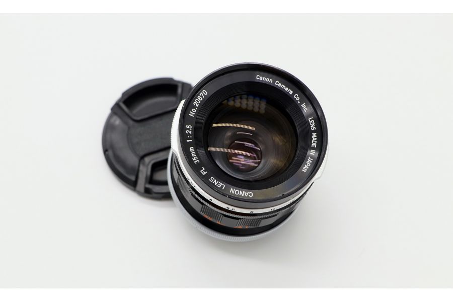 Canon FL 35mm f/2.5 (Japan, 1970)