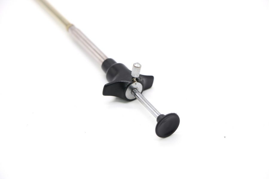 Тросик спусковой с держателем длинный 54см