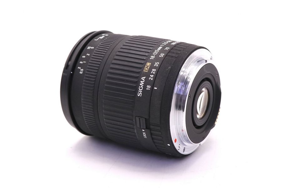 Sigma Zoom 18-125mm f/3.5-5.6 DC для Canon EF в упаковке