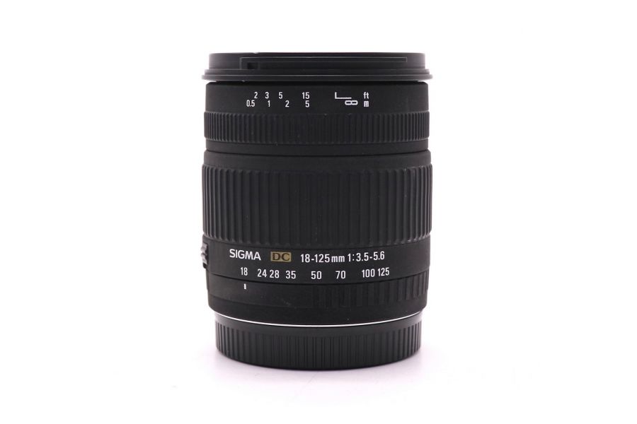 Sigma Zoom 18-125mm f/3.5-5.6 DC для Canon EF в упаковке