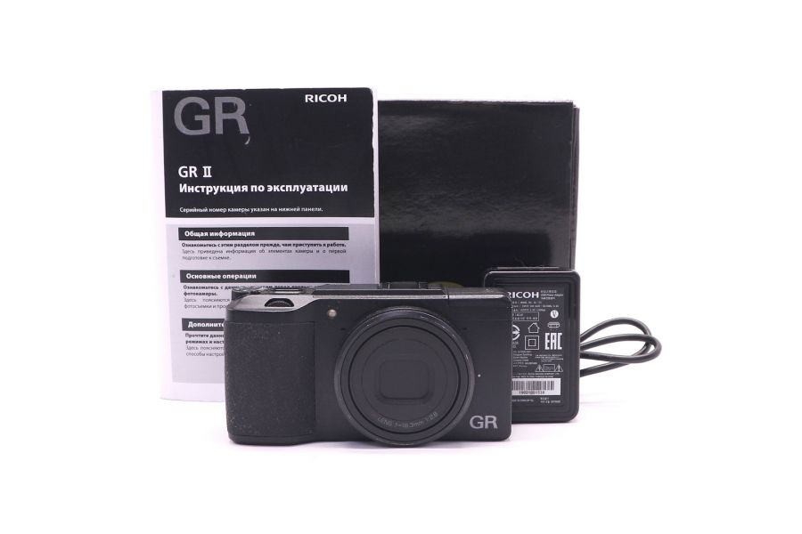 Ricoh GR II в упаковке (пробег 9480 кадров)