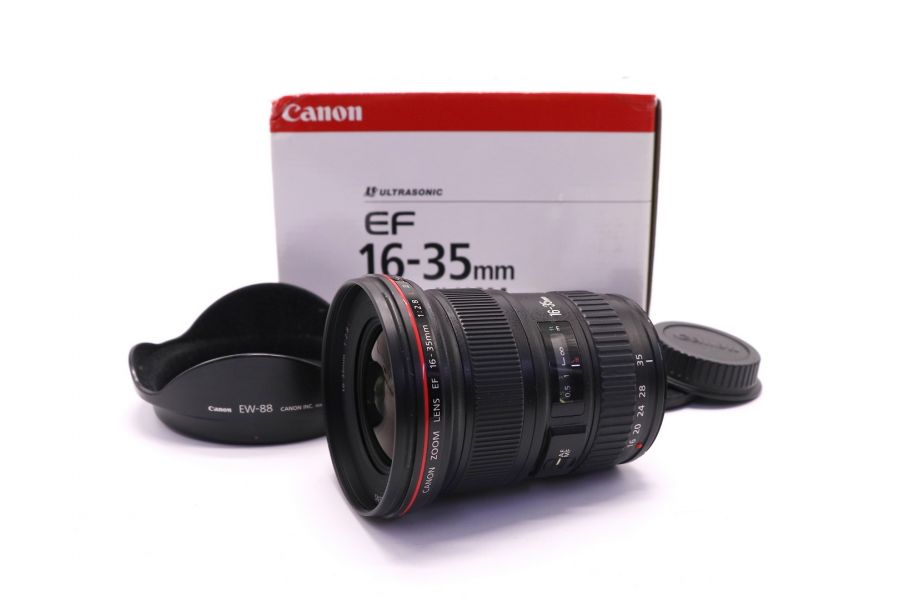 Canon EF 16-35mm f/2.8L II USM в упаковке (Japan, 2016)