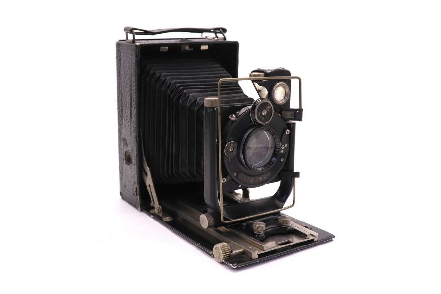 Редкий Фотокор + Anastigmat 4.5/13.5cm Compur