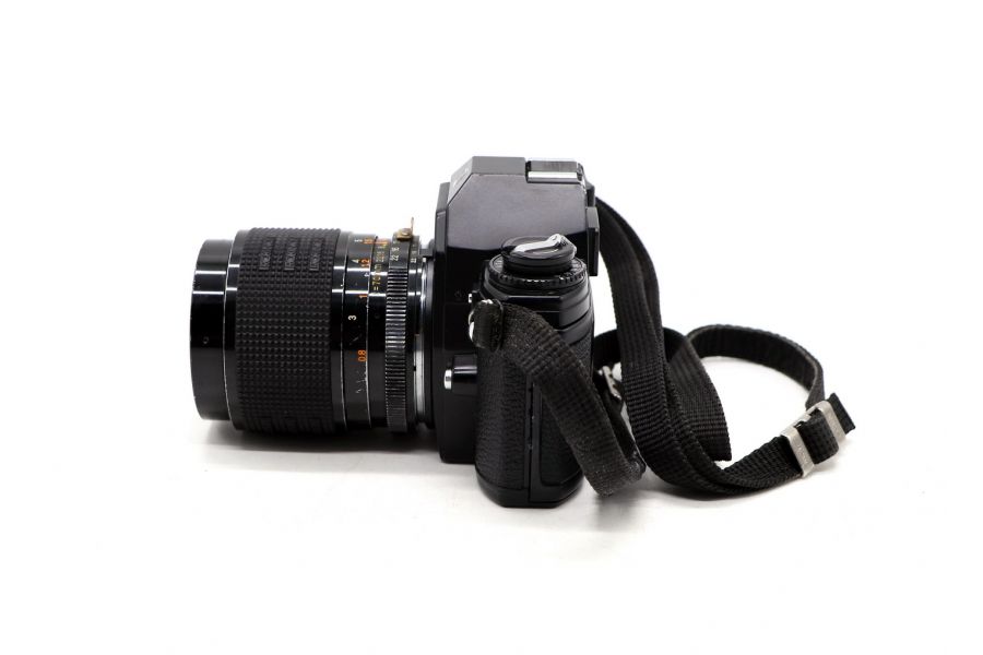 Nikon EM + Rokinon Auto Zoom Super Coated f/3.5-4.5 35-70mm 