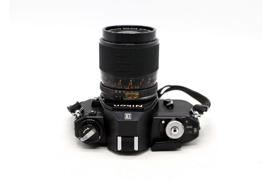 Nikon EM + Rokinon Auto Zoom Super Coated f/3.5-4.5 35-70mm 