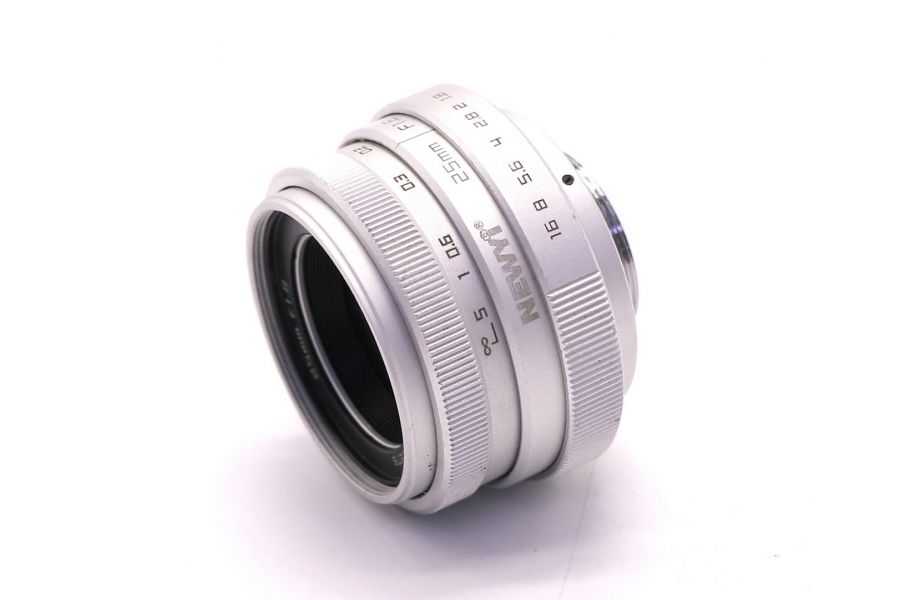 Newyi 25mm f/1.8 Silver C mount