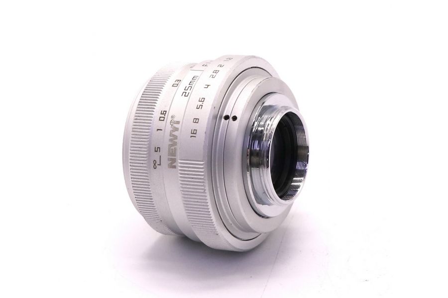Newyi 25mm f/1.8 Silver C mount