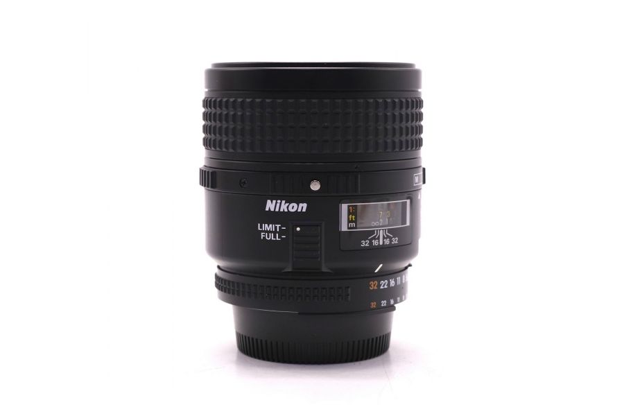 Nikon 60mm f/2.8D AF Micro-Nikkor в упаковке 