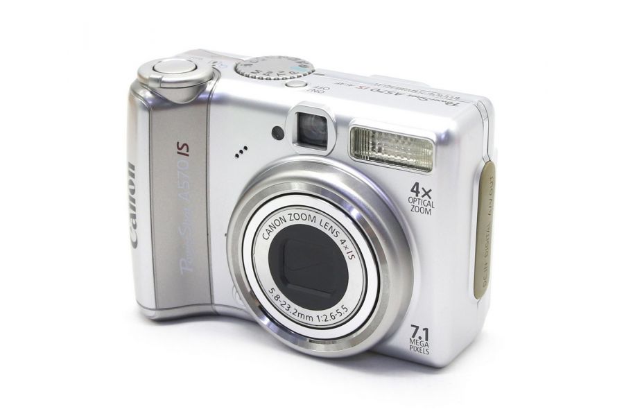 Canon PowerShot A570 IS в упаковке