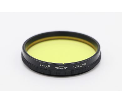 Светофильтр Ж-1,4x 67х0,75 