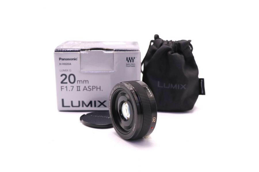 Panasonic Lumix G 20mm f/1.7 II Aspherical (H-H020A) в упаковке