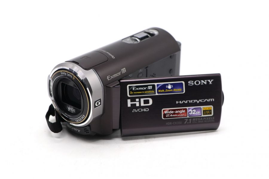 Видеокамера Sony HDR-CX350E в упаковке