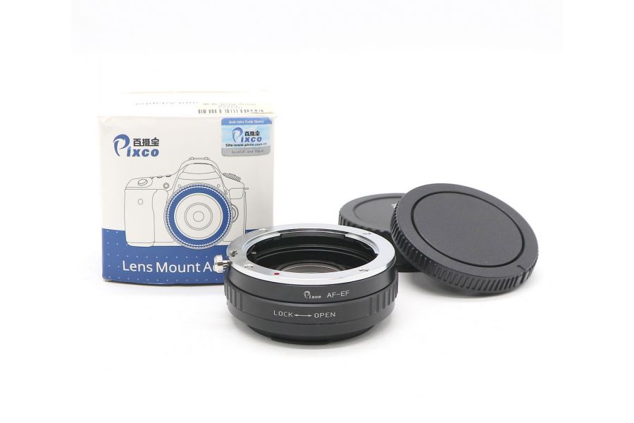 Adapter Sony AF (Minolta A) - Canon EOS / EF с линзой