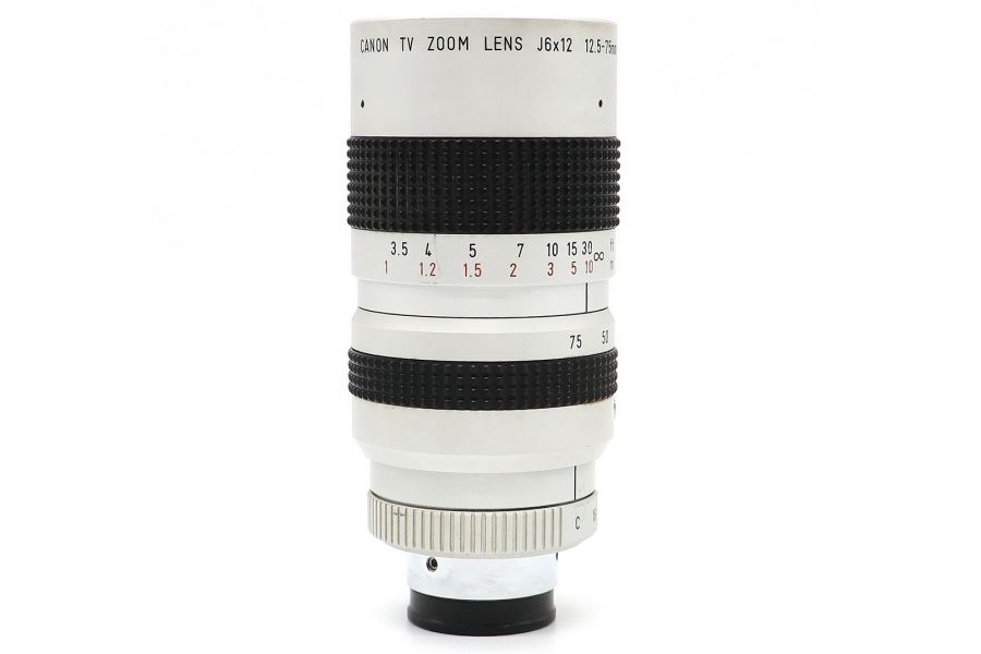 Canon TV Zoom Lens j6x12 12.5-75mm/1.8
