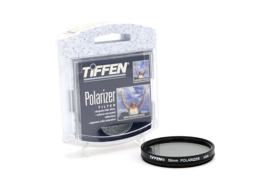 Светофильтр Tiffen 58mm Polarizer USA