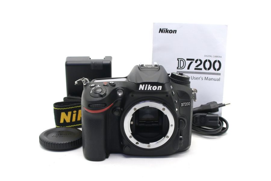 Nikon D7200 body (пробег 13180 кадров)