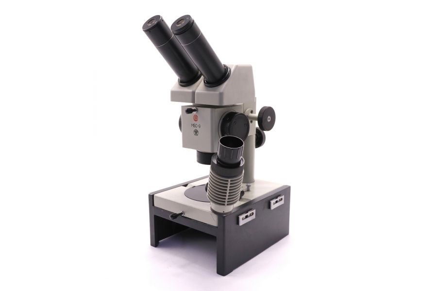 Микроскоп МБС-9 (СССР, 1984г.)