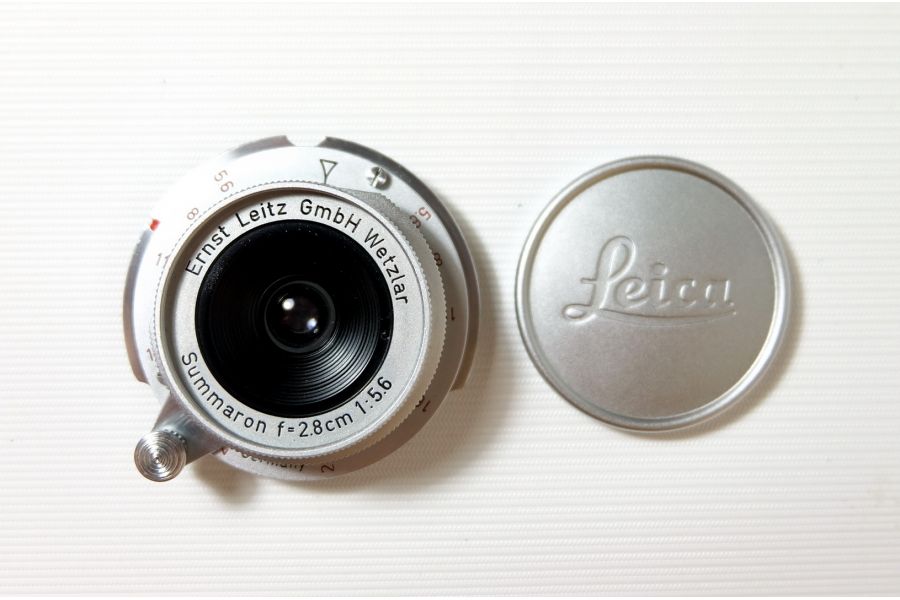 Summaron f=2.8cm 1:5.6 Leitz Wetzlar (Germany, 1957)