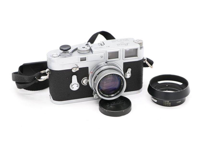 Leica M3 kit Summicron 2/5cm (Germany, 1962)