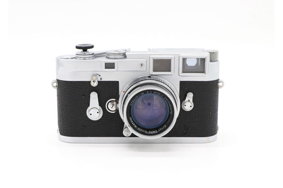Leica M3 kit Summicron 2/5cm (Germany, 1962)