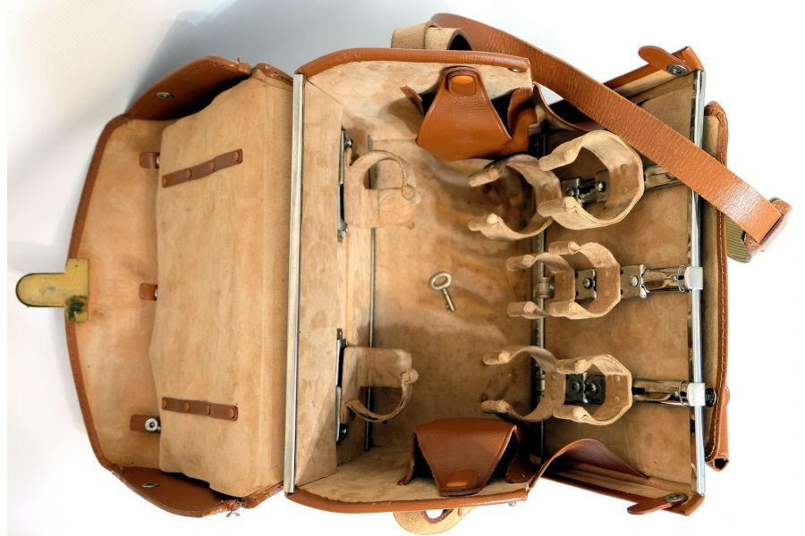 Кофр Omnica кожа (Germany, 1954)