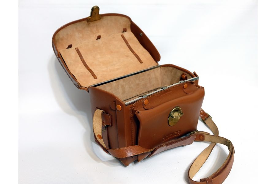 Кофр Omnica кожа (Germany, 1954)