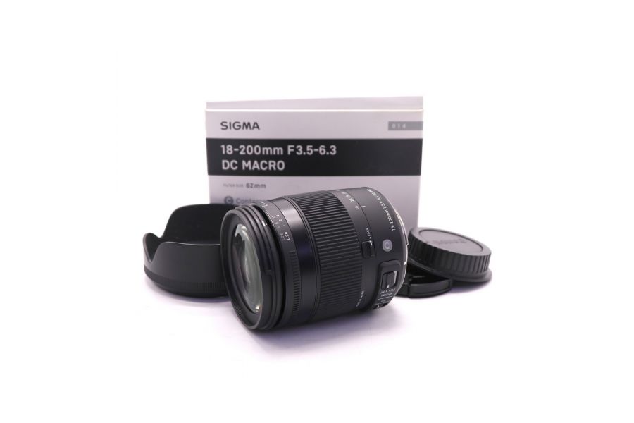 Sigma AF 18-200mm f/3.5-6.3 DC Macro HSM Canon EF