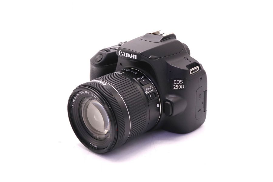 Canon EOS 250D kit в упаковке (пробег 1195 кадров)