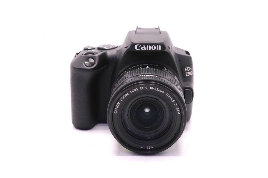Canon EOS 250D kit в упаковке (пробег 1195 кадров)