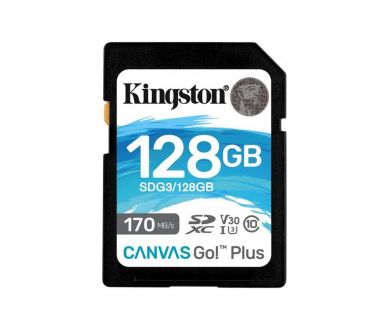 Карта памяти Kingston 128GB Canvas Go! Plus 170MB/s