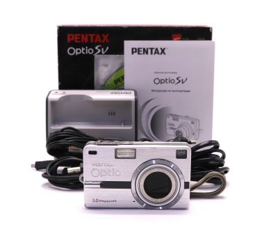 Pentax Optio SV в упаковке (Philippines, 2006)