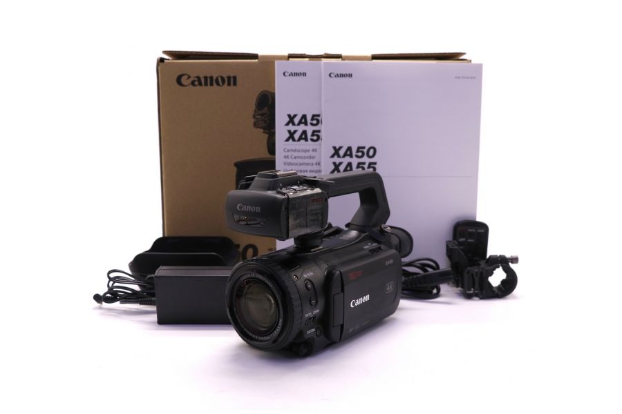 Видеокамера Canon XA50 профессиональная в упаковке