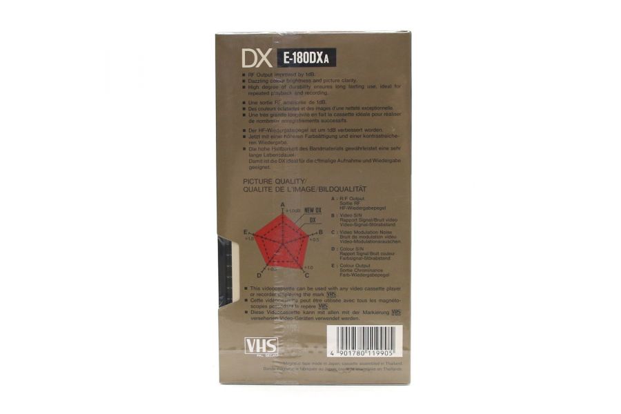Видеокассета Sony VHS E-180DXa