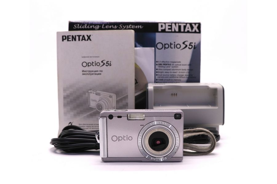 Pentax Optio S5i в упаковке