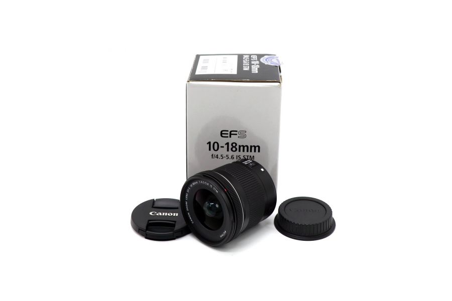 Canon EF-S 10-18mm 4.5-5.6 IS STM в упаковке