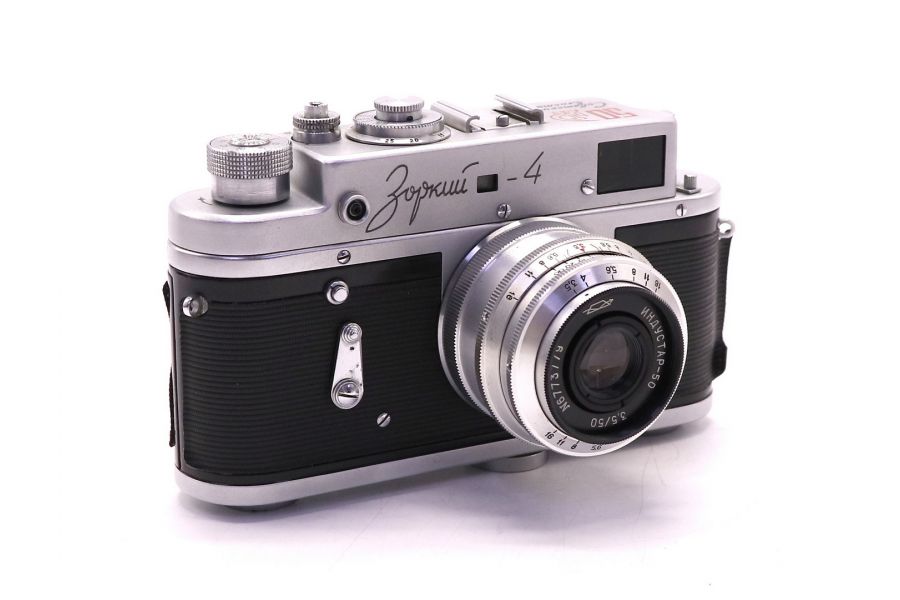 Зоркий 4 50 лет Советской Власти + Индустар-50